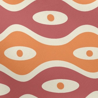 Dot Ellipse Wave Pongee