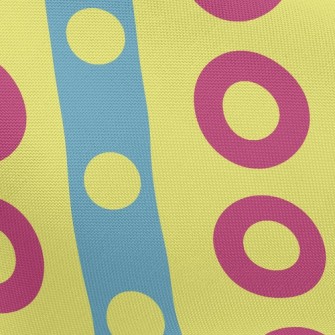 Simple Circle Point Pongee