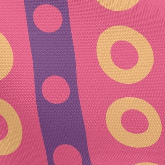 Big And Small Dot Lines Pongee