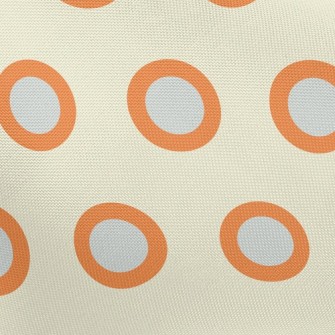 Two-Color Dots On The Outer Fr Pongee