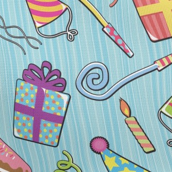 Happy Birthday Party Pongee