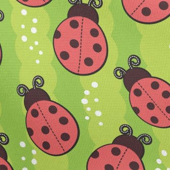 Cute Little Ladybug Pongee