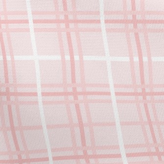 Pink Simple Lines Pongee