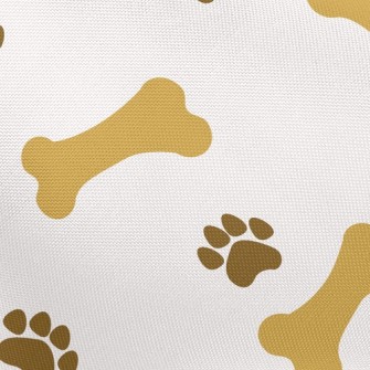 Minimalistic Bone Footprints Pongee