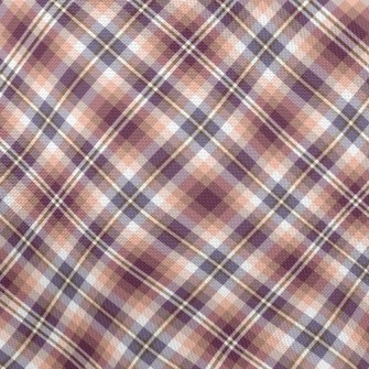Multi-Level Plaid Pongee