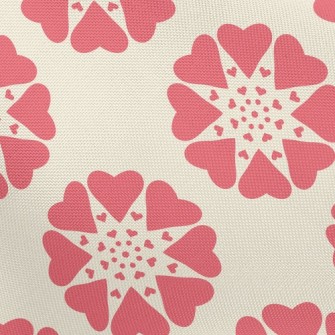 Love Combination Flowers Pongee