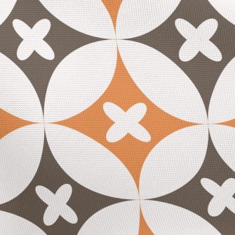 Cross And Circle Pongee