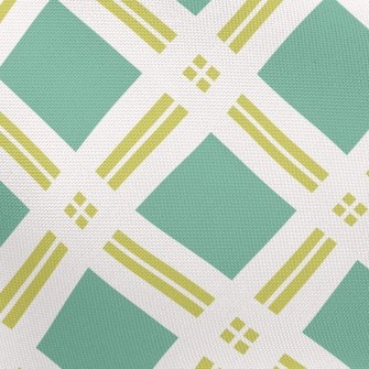 Line Cross Grid Pongee
