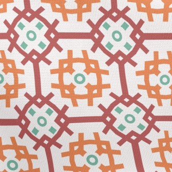 Three-Color Mesh Cross Pongee