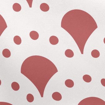 Scalloped Dots Pongee