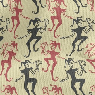 Clown Joker Stretch Jersey