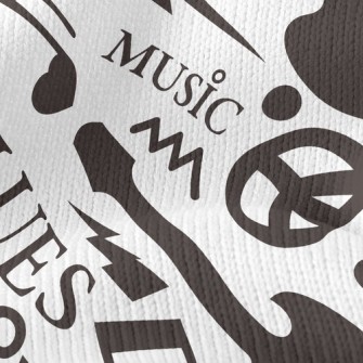 Black Music Elements Stretch Jersey