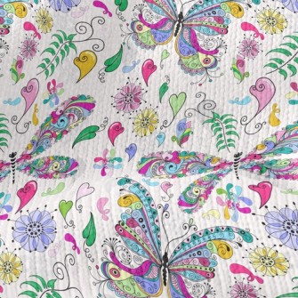 Colorful Butterfly Stretch Jersey