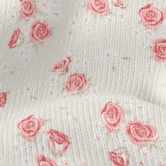 Elegant Rose Stretch Jersey