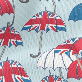 Union Jack Umbrella Stretch Jersey