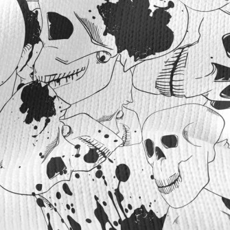Scary Bloody Skull Stretch Jersey