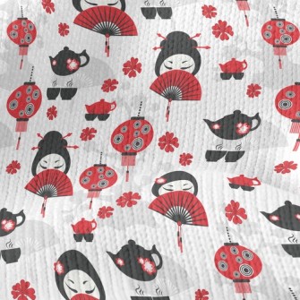 Geisha Culture Stretch Jersey