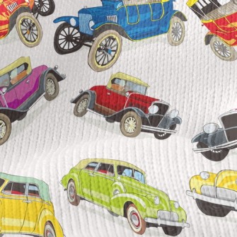 Retro Car Stretch Jersey