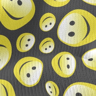 Smiley Face Stretch Jersey