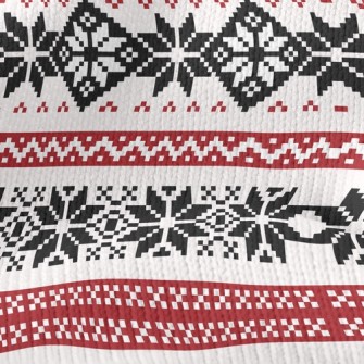 Snowflake Totem Stretch Jersey