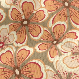 Plum Blossom Stretch Jersey