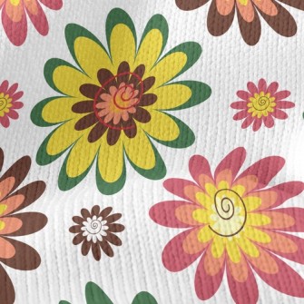 Bright Sunflower Stretch Jersey