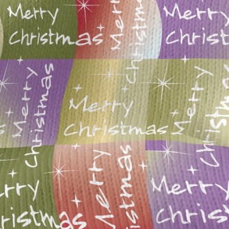 Christmas Wishes Text Stretch Jersey