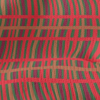 Christmas Pattern Stretch Jersey