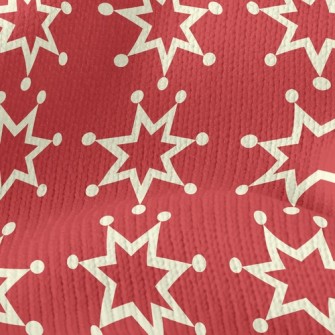 Graceful Seven-Pointed Star Stretch Jersey