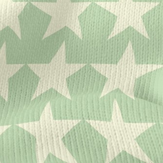 Simple Star Print Stretch Jersey