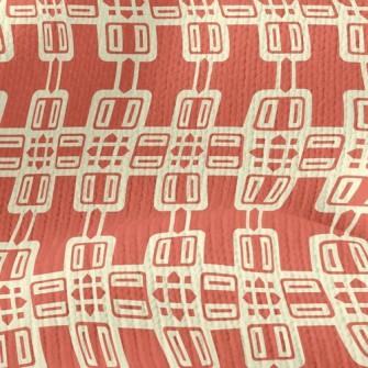 Ancient Square Combination Stretch Jersey