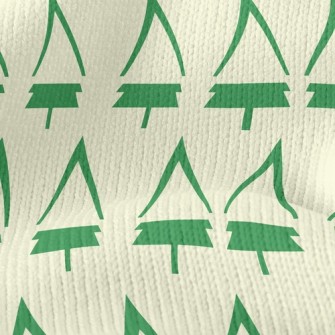 Simple Christmas Tree Stretch Jersey