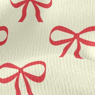 Cute Bow Stretch Jersey