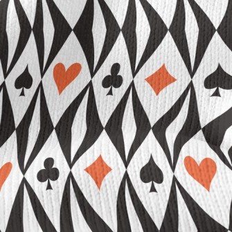 Traditional Diamond Playing Ca Stretch Jersey