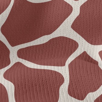 Nostalgic Giraffe Pattern Stretch Jersey