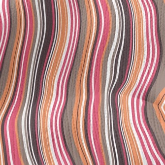 Multicolor Lines Stretch Jersey