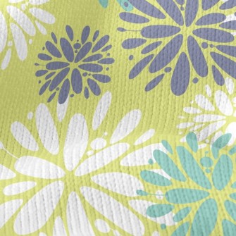 Three-Color Temperament Floral Stretch Jersey