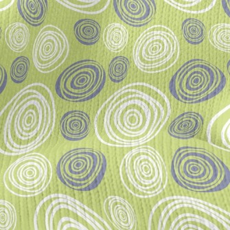 Two-Color Spiral Round Stretch Jersey