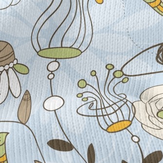 Psychedelic Garden Stretch Jersey