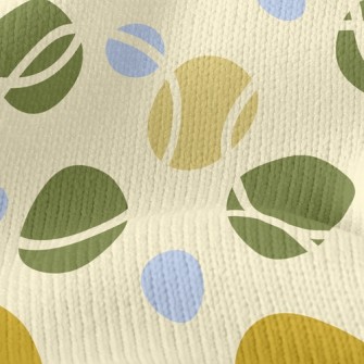 Colorful Lines Dots Stretch Jersey