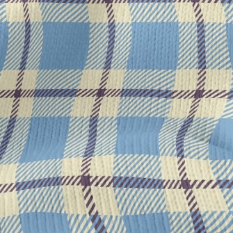 Clean And Tidy Plaid Stretch Jersey