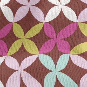 Leaf Combination Stretch Jersey