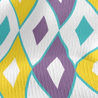 Personality Rhombus Stretch Jersey