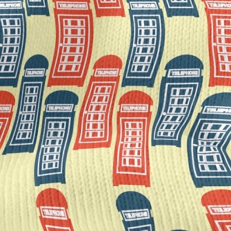 British Wind Phone Booth Stretch Jersey