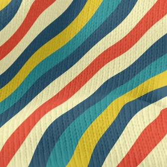 Strong Diagonal Streaks Stretch Jersey