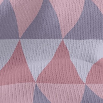 Asymmetric Color Triangle Stretch Jersey