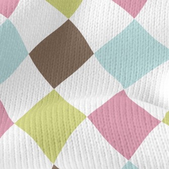 Colorful Square Stretch Jersey