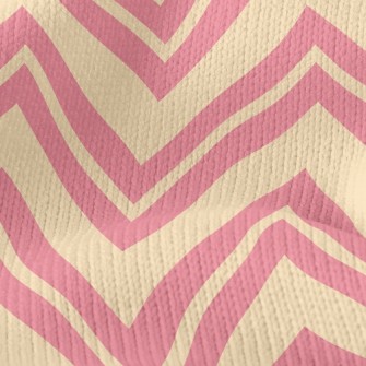 Wavy Stripes Stretch Jersey