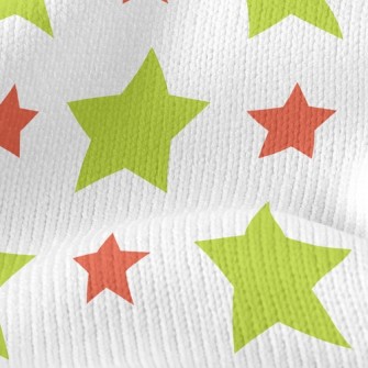 Cute Christmas Wind Stars Stretch Jersey