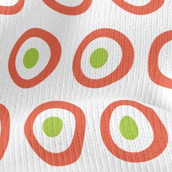 Visual Dot Edge Circle Stretch Jersey